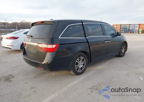 2013 Honda Odyssey Ex-L z USA, uszkodzony, nr VIN 5FNRL5H62DB052340